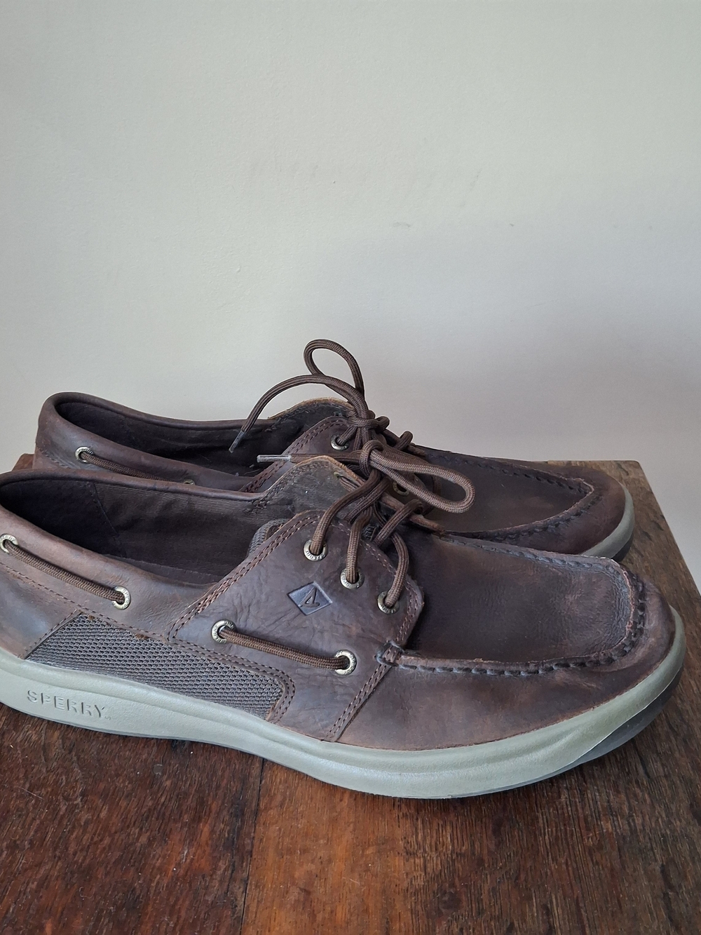 Sperry Men’s Top-Sider Convoy Brown Loafers; Size 13